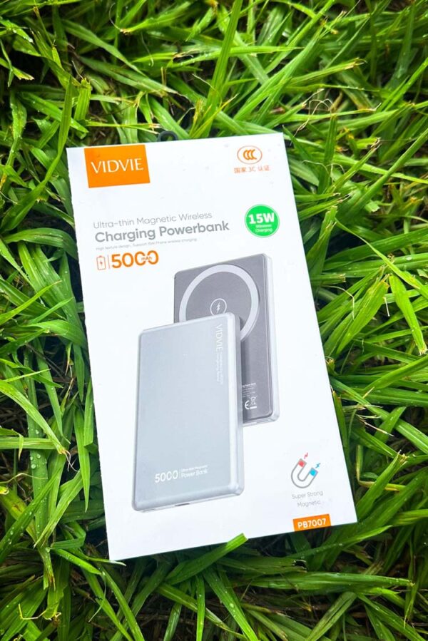 Powerbank Magnético Vidvie 5000mAh